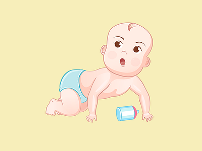 Baby illustration