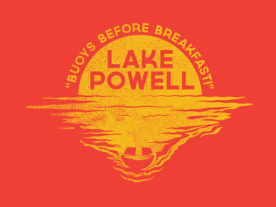 "Buoys before Breakfast" Lake Powell