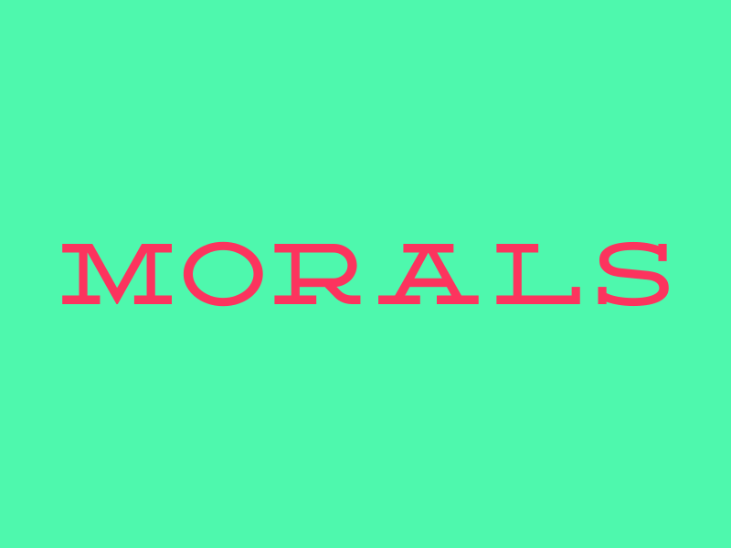 Morals Change, Truth Remains animation color morals sequence shape layers trac mats truth word