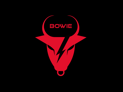 BOWIE THE BULL animal illustration animal logo branding bull bull logo design logo logo design