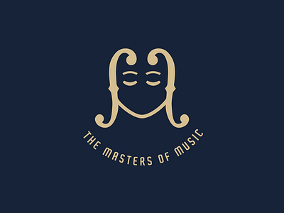 The Masters of Music branding design logo logo design music music logo