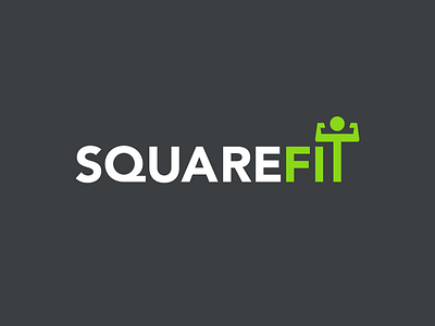 Square Fit branding design fitness logo gym logo logo logo design