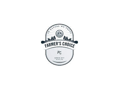 Farmer'sChoice_Label design label label design label packaging layout packaging packaging design typography