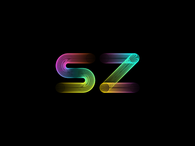 SZ design letterdesign letters monogram monogram design monogram letter mark typography typography design