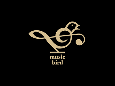 Music Bird (Repost) animal logo bird bird icon bird logo branding design logo logo design music logo
