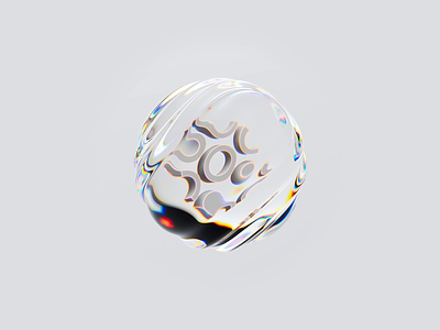 Braintrust 3d 3d art animation ball glass logo motion motion design nft render sphere