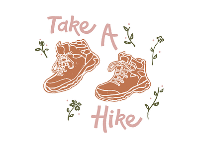 Take a Hike Tee Design