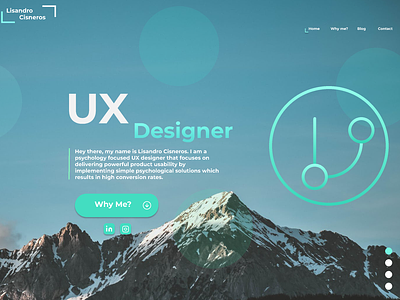 UX Designer Website Portfolio