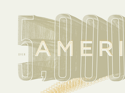 5,000 american blend data type vector visualization