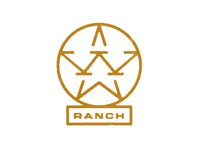 Warren Ranch brand logo star typography