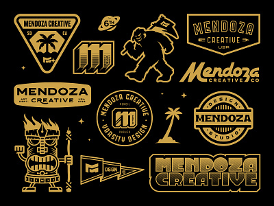 Mendoza Creative Badges