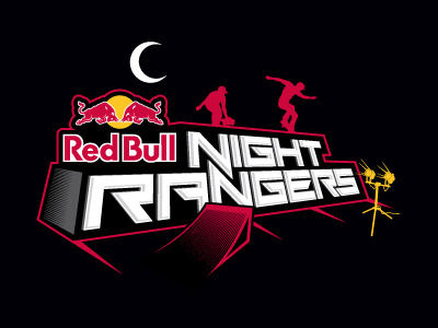 Redbull Night Rangers 1 bull design night rangers red red bull skateboarding soupgroup