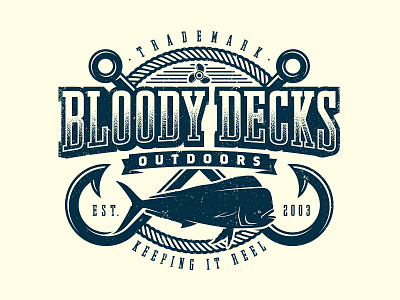 Bloody Decks Tee Graphic