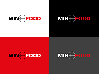 MINFOOD LOGO branding illustrator logo vector