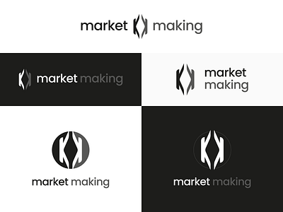 Market Making Logotype branding logo logotype