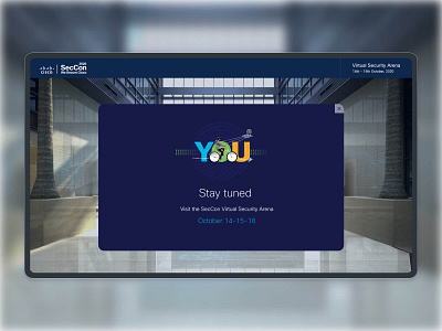 Stay tuned screen - Virtual exhibition app booth design branding covid design exhibition exhibition booth design exhibition design illustrator staytuned user experience design userinterface ux virtual website