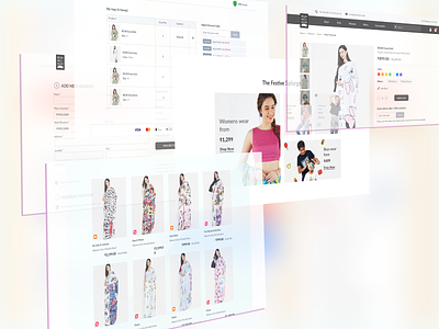 E-commerce site app branding cart checkout design e commerce site ui user experience design user interaction ux