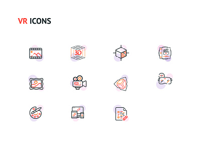 VR icon pack