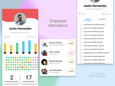 Employee Attendance Mobile App