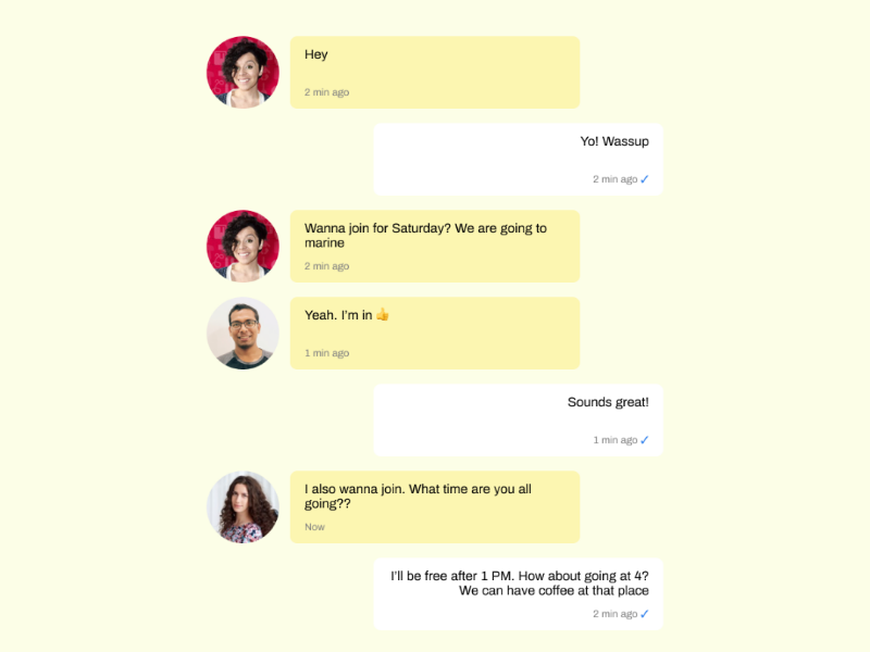 Group Chat figmadesign uiux web desktop chat group mobile ui figma