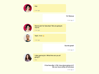 Group Chat chat desktop figma figmadesign group mobile ui uiux web