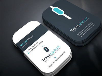 Logo and Business Card for TraveLiaison