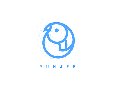 Puhjee the Bird bird icon logo