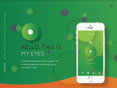 MyEyes Case Study branding color icon design ios mobile