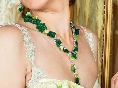 "Ivy" The wedding necklace handmade