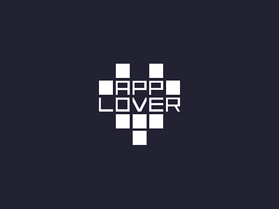 Applover Logo Animation 💚 animate animated logo animation applover branding design flat heart heartbeat illustration logo logodesign logotype minimal particles typography typography logo vector