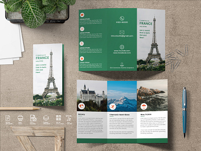 Corporate Tri-Fold Brochure design