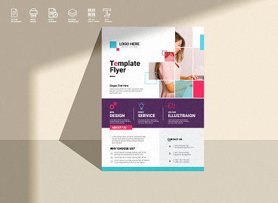 Template Flyer Design brochure brochure design brochure layout brochure mockup brochure template brochure tri fold business flyer design conference flyer corporate flyers flyer design