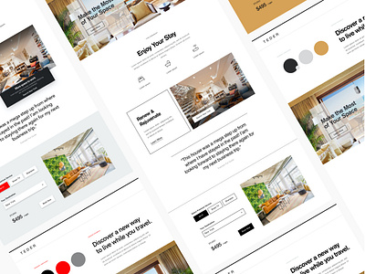 Hospitality mobile app design