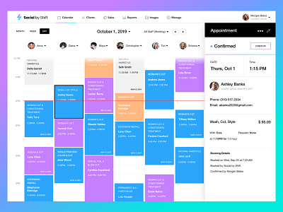 Salon Appointment App Design app dashboard design mobile app mobile app design ui ux ux design visual design web