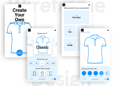 Wireframe design for the kiosk custom embroidery system design embroidery kiosk ux ux design wireframe wireframe design