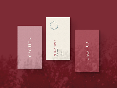 Caótica Cards artwork brand identity branding branding design bussiness card cards cards design design fashion logo minimalist minimalist design minimalist logo stationary