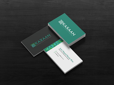 Kaxaan Cards branding branding design bussines card cards desing geometric graphicdesign logo mayan modern mosaic stationary