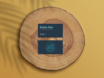 Bahia Mar Cards beach branding branding design cards cards design hotel logo mar minimalist minimalist logo palm tourism
