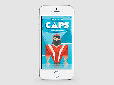 Logo + Loading Screen caps character game gaming ios manhood