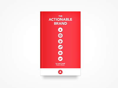 The Actionable Brand book brand branding cover dev development elevator icons identity illustration process
