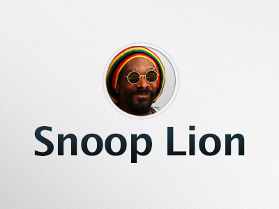 Snoop Lion apple lion osx quickanddirty rebrand snoop unkerned