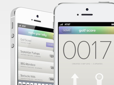 Totally - Create and manage amounts amounts app ios iphone score tallio tally