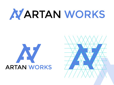 ARTAN WORKS Logo Design app branding design graphic design icon logo type ui vector web website