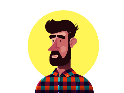 IT's Me flatdesign vector