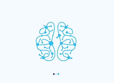 Neuropsychology branding logo vector