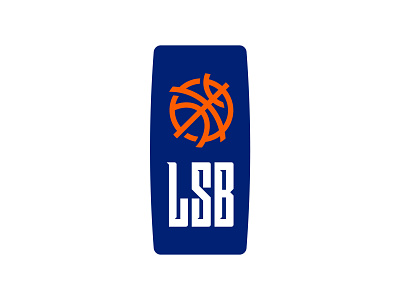 LSB League basketball branding league logo sport