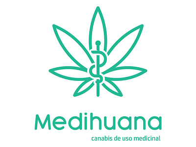 Medihuana Llogo branding logo