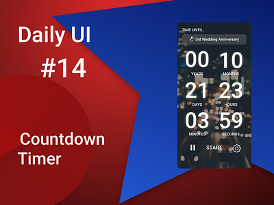 Daily UI 14 Countdown Timer countdown timer dailyui illustration