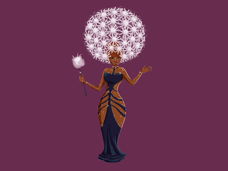 Asia O'hara: Hats Incredible rupauls drag race drag fan art illustration digital art