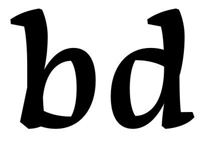 bd typeface